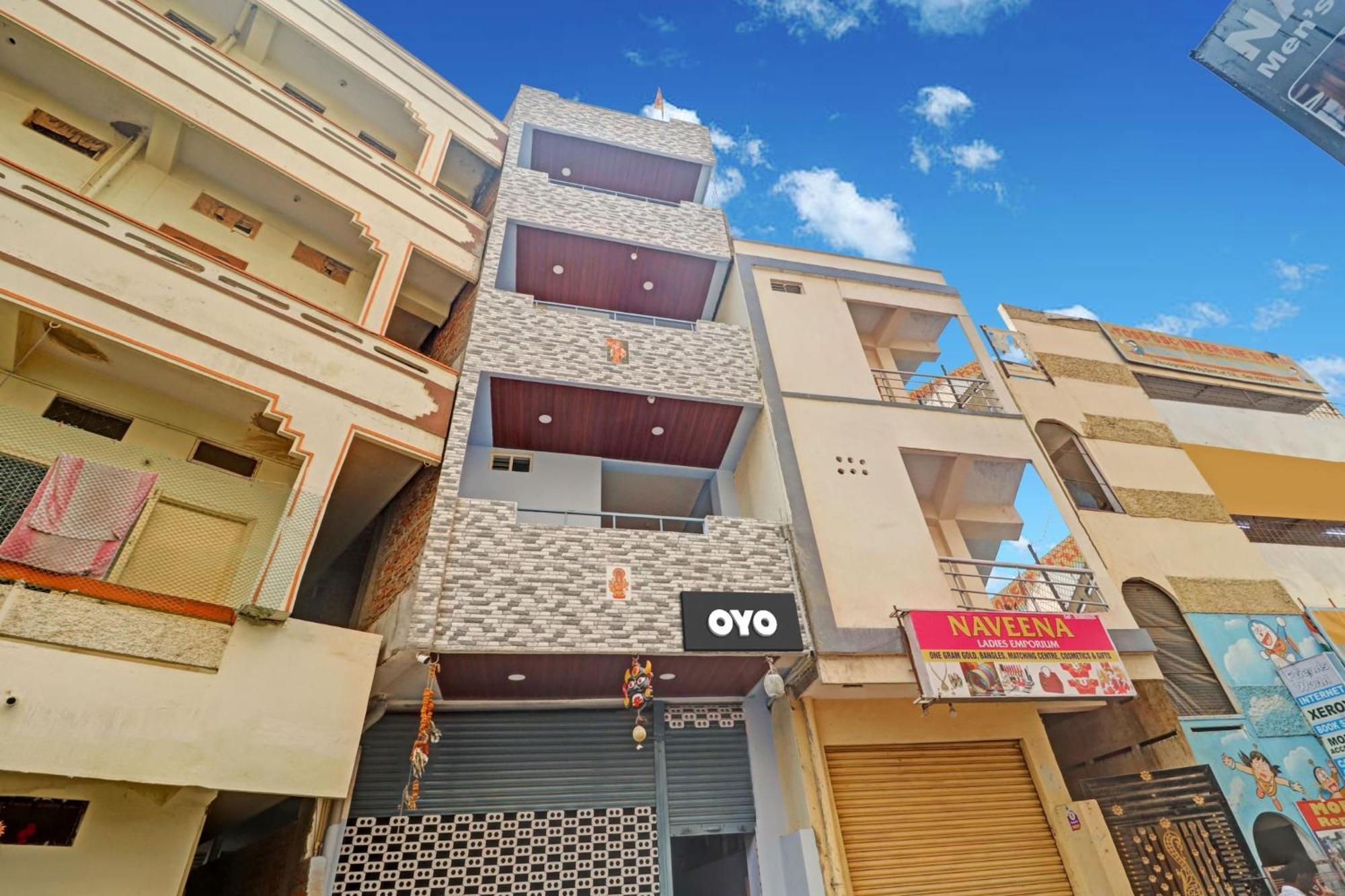 Super Hotel O Rbs Square Langer Houz Haidar Sahibguda Exteriör bild